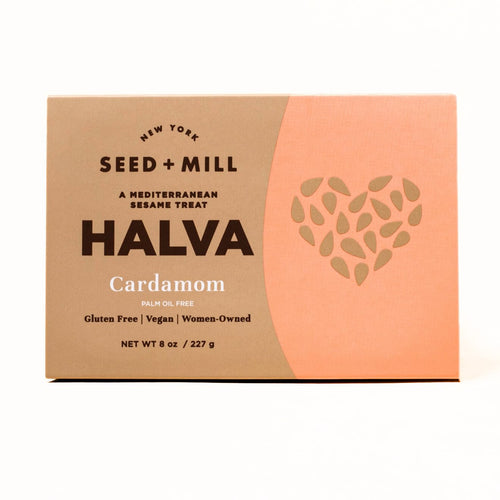 Seed + Mill Cardamom Halva, 8 oz