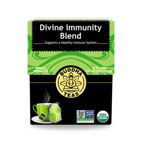 Buddha Teas Organic Divine Immunity Blend Herbal Tea
