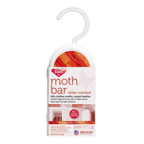 Enoz Cedar Scented Moth Cakes, 6 oz Hanger (Pack of 6)