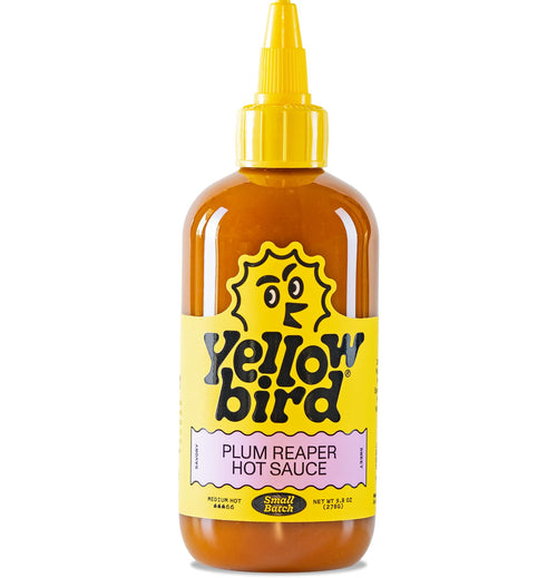 Yellowbird Small Batch Plum Reaper Hot Sauce, 9.8 oz