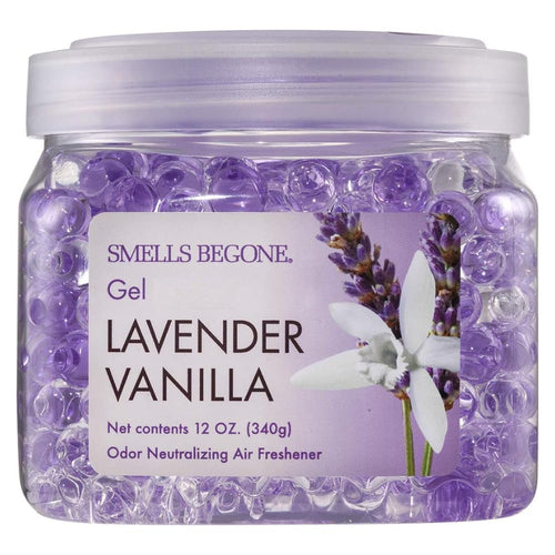 Smells Begone Odor Eliminator Gel, Lavender Vanilla, 12 oz