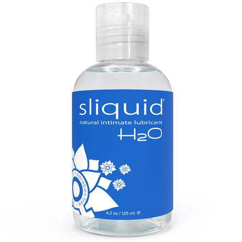 Sliquid H2O Water-Based Lubricant, Glycerin Free, Unscented, 4.2 oz