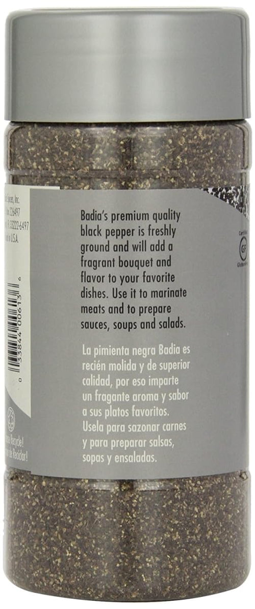 Badia Ground Black Pepper, 7 oz