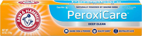 Arm & Hammer Peroxicare Toothpaste, Fresh Mint, 6 oz (Pack of 5)