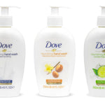 Dove Nourishing Hand Wash Variety (Pack of 3), 8.45 fl oz Each