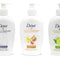 Dove Nourishing Hand Wash Variety (Pack of 3), 8.45 fl oz Each
