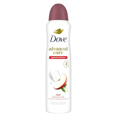 Dove Advanced Care Antiperspirant Deodorant Spray, Apple & White Tea, 3.8 oz