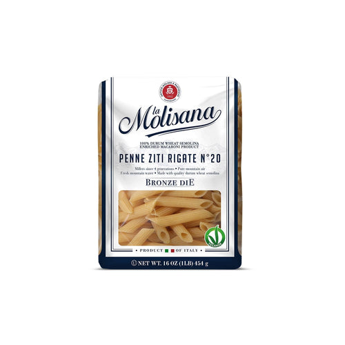 La Molisana Penne Ziti Rigate No. 20 Pasta, 16 oz