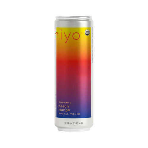 Hiyo Non-Alcoholic Functional Seltzer with Adaptogens and Nootropics, 12 fl oz