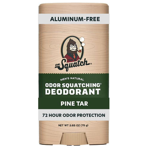Dr. Squatch Natural Men's Deodorant, Aluminum Free