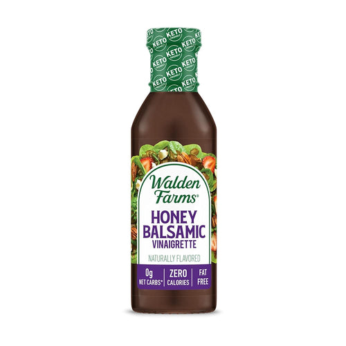 Walden Farms Honey Balsamic Vinaigrette, 12 oz (Pack of 6)