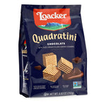 Loacker Quadratini Chocolate Wafer Cookies, 8.82 oz