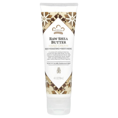Nubian Heritage Raw Shea Butter Hand Cream, 4 fl oz