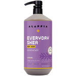 Alaffia EveryDay Shea Body Wash, Lavender, 32 oz