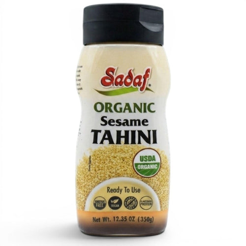Sadaf Organic Sesame Tahini, Squeeze Bottle, 12.35 oz