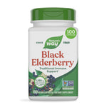 Nature's Way Black Elderberry Capsules, 1,150 mg, 100 Count