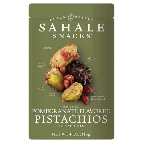 Sahale Snacks Pomegranate and Pistachio Blend, 4 oz (Pack of 6)