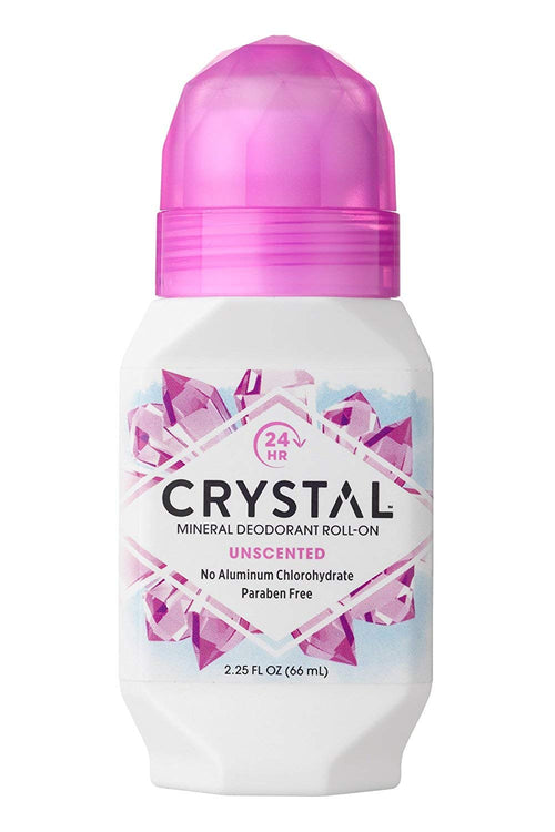 Crystal Deodorant Roll-On, 2.25 oz (Pack of 8)