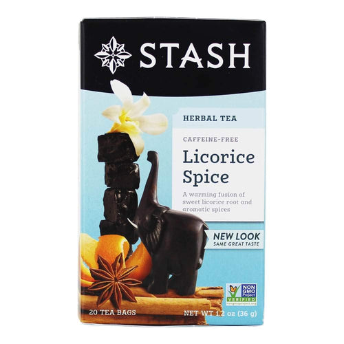 Stash Tea Licorice Spice Herbal Tea, 20 Bags, 1.2 oz