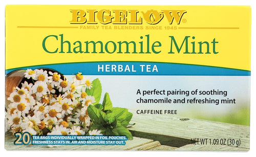 Bigelow Chamomile Mint Herbal Tea, 20 Tea Bags