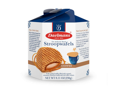 Daelmans Coffee Flavored Caramel Stroopwafels, 8.11 oz