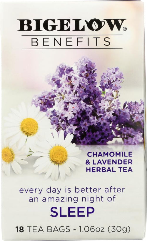 Bigelow Benefits Chamomile & Lavender Herbal Tea (Pack of 3)