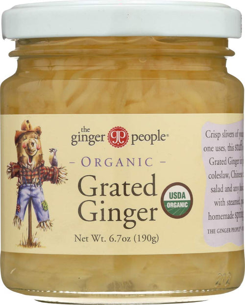 Organic Grated Ginger, Made in Fiji, 6.7 oz (Pack of 2)