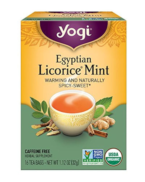 Yogi Tea Egyptian Licorice Mint (16 Count)