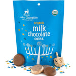 Lake Champlain Chocolates Organic Milk Chocolate Coins, 5.8 oz