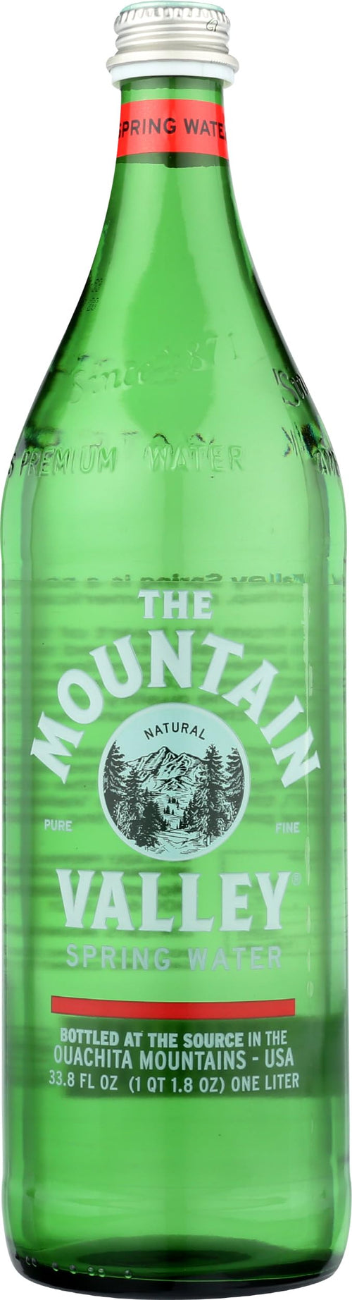 Glass Spring Water, 1 L (Pack of 12)