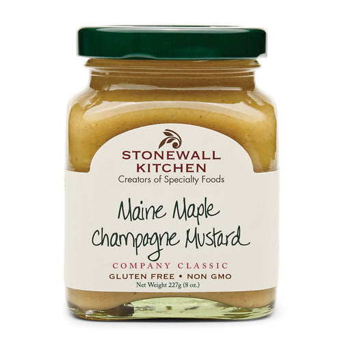 Stonewall Kitchen Maine Maple Champagne Mustard, 8 oz