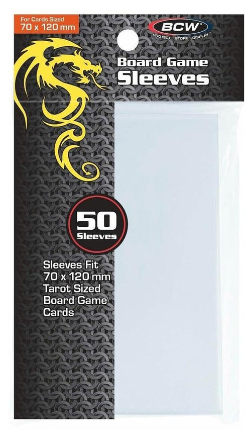 BCW Standard Tarot Card Sleeves, 70 mm x 120 mm