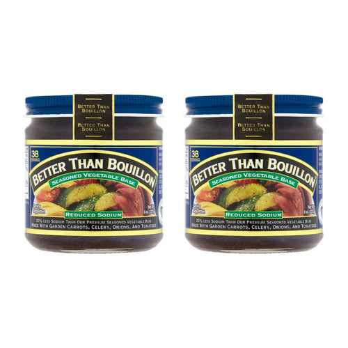 Better Than Bouillon Vegetarian No Chicken Base, 8 oz Jar (Pack of 2)