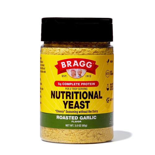 Bragg Roasted Garlic Nutritional Yeast Seasoning, 3 oz