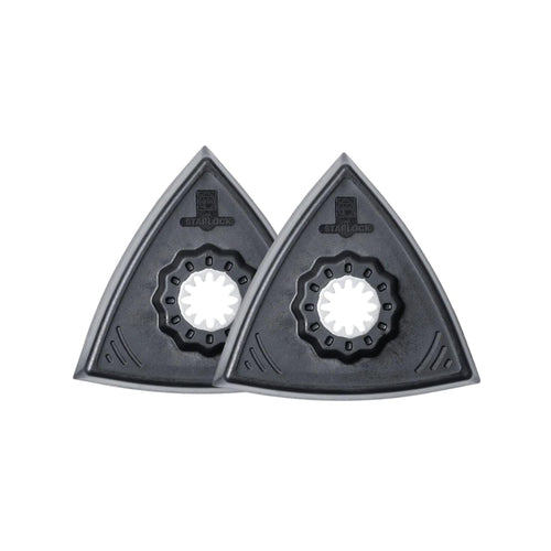 Fein Starlock Triangular Backing Pad Set with Hook and Loop Attachment