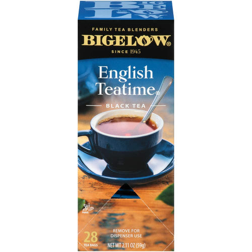 Bigelow English Teatime Black Tea, 28 Count