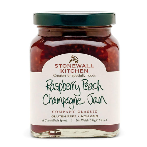Stonewall Kitchen Raspberry Peach Champagne Jam, 12.5 oz