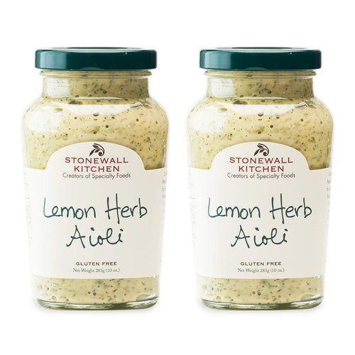 Stonewall Kitchen Lemon Herb Aioli, 10 oz (Pack of 2)