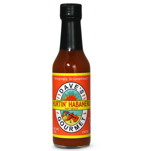 Dave's Gourmet Hurtin' Habanero Hot Sauce, 5 oz