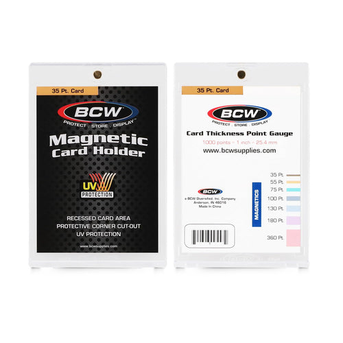 BCW Magnetic Card Holder, 35 PT Thickness