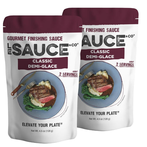 Le Sauce & Co. Gourmet Classic Demi-Glace Sauce (Pack of 2)
