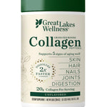 Great Lakes Wellness Collagen Peptides Powder, Unflavored, 10 oz