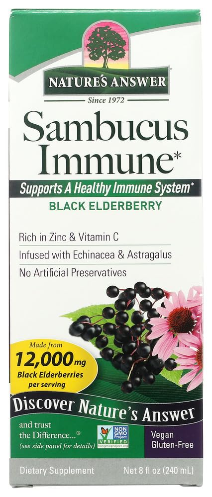 Nature's Answer Sambucus Immune Support, 8 oz