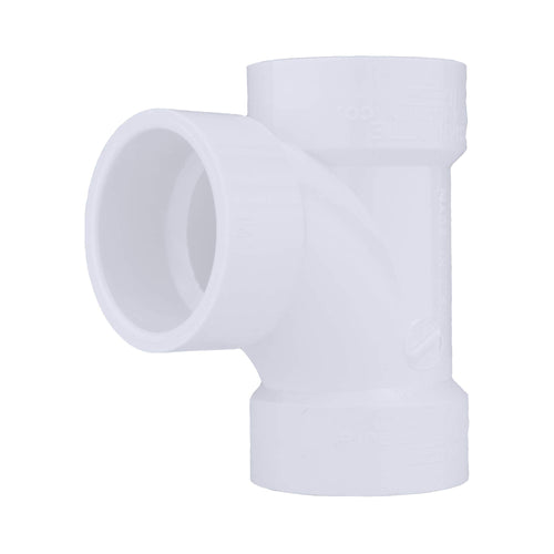 Charlotte Pipe 1-1/4 in DWV Sanitary Tee