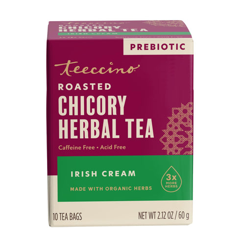Teeccino Irish Cream Herbal Tea, 10 Tea Bags