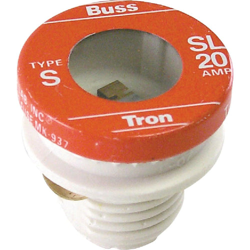 Bussmann BP/SL-20 20 Amp Time Delay Rejection Base Plug Fuse, 125V (Pack of 3)