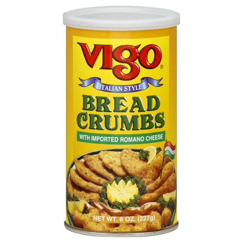 Vigo Seasoned Italian Style Bread Crumbs, 8 oz
