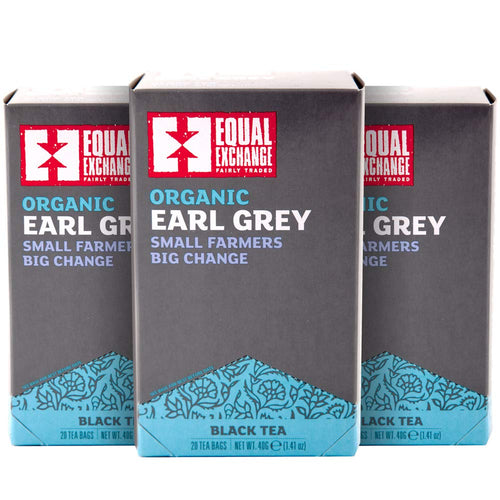 Equal Exchange Organic Earl Grey Tea, 20 Count (Pack of 3)