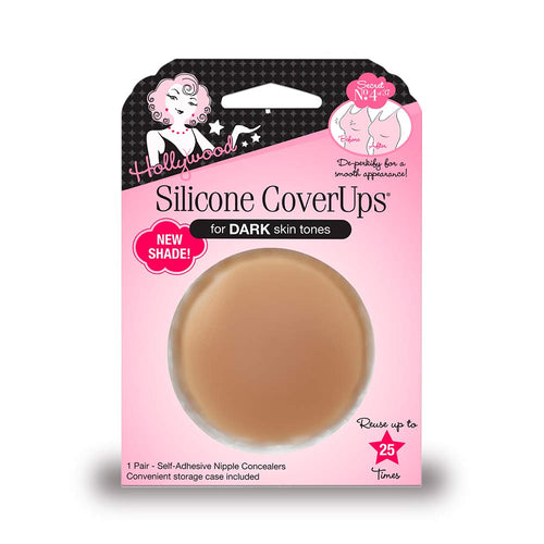 Hollywood Fashion Secrets Silicone Nipple Covers, Reusable Sticky Pasties