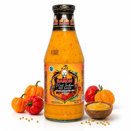 Baron West Indian Hot Sauce, 28 fl oz